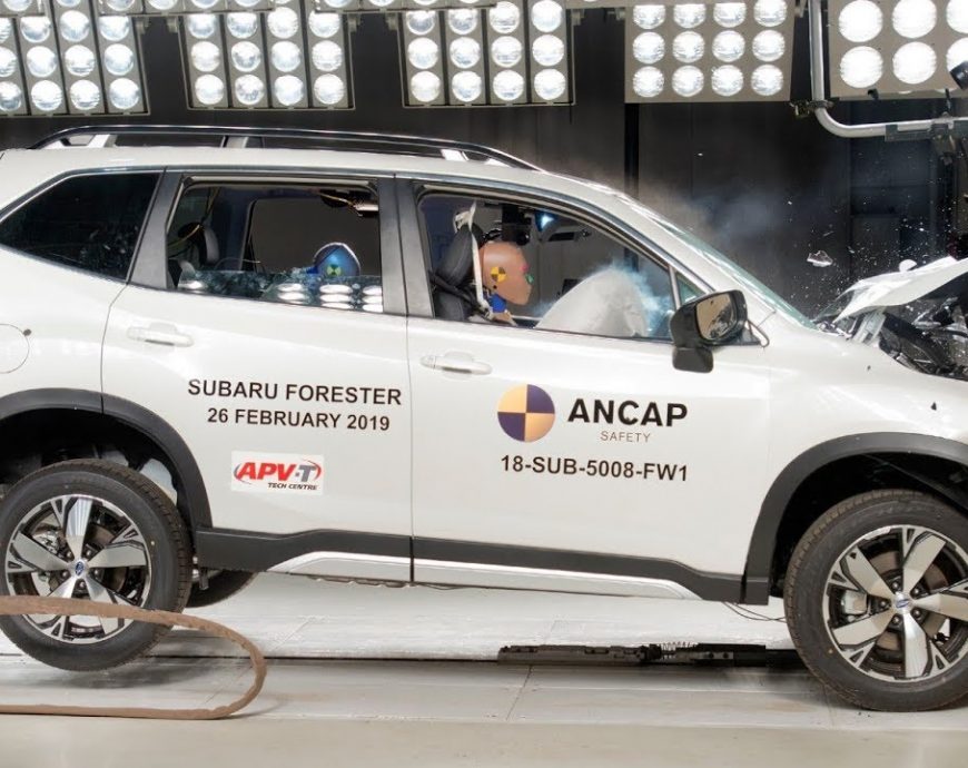 forester crash test